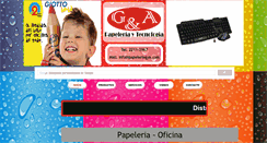 Desktop Screenshot of papeleriagya.com